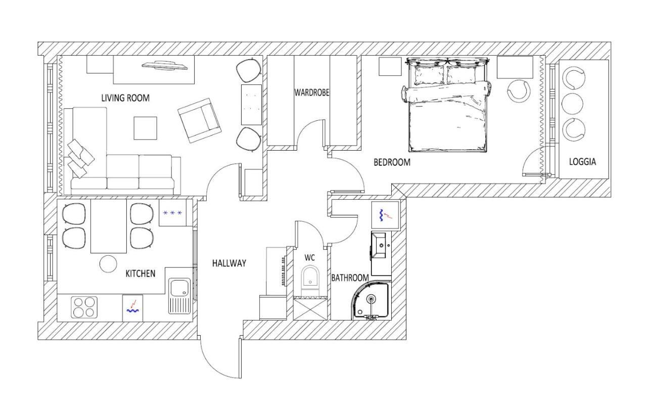Great Location, Stylish Apartment Jurmala Luaran gambar